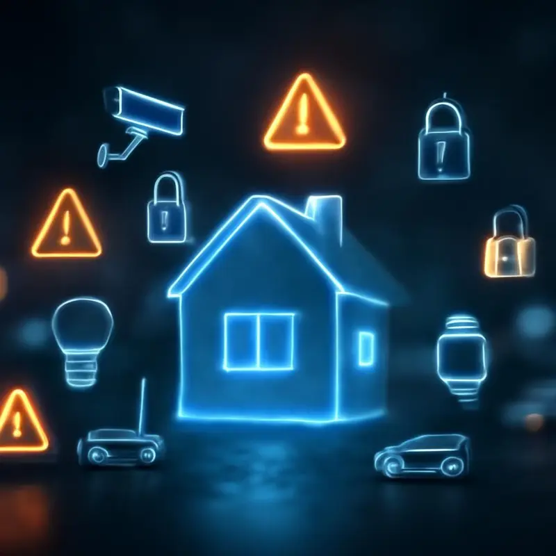 Segurança avançada de redes domésticas com dispositivos IoT 1 Diversidade de dispositivos IoT e os riscos de segurança associados.