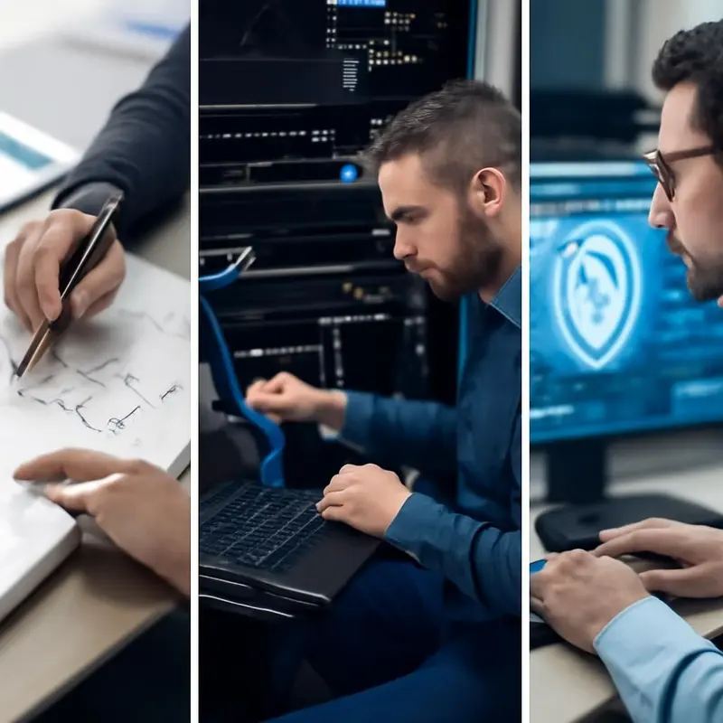 Protegendo o futuro: IA na cibersegurança das empresas locais 4 Visualização da cibersegurança baseada em IA.