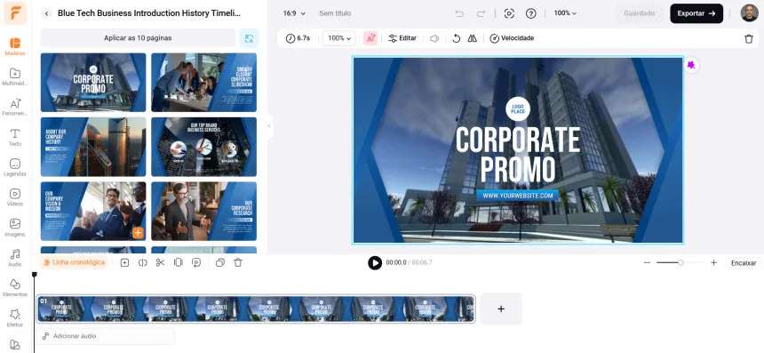 FlexClip: editor de vídeo online com poder IA 1 FlexClip: editor de vídeo online com poder IA 1
