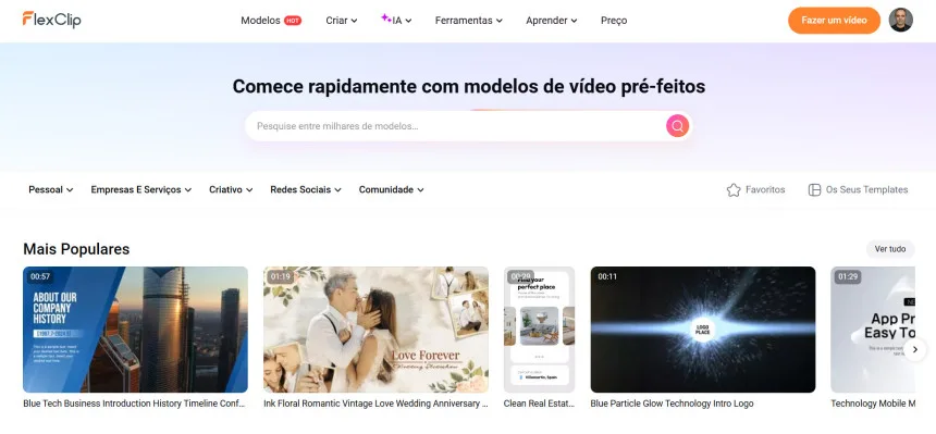 FlexClip: editor de vídeo online com poder IA 4 FlexClip: editor de vídeo online com poder IA 4
