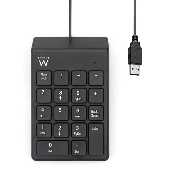 Teclado Numérico com Fio USB-A EWENT EW3102 2 Teclado Numérico com Fio USB-A EWENT EW3102